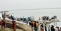 যমুনায় দুই নৌকার সংঘর্ষে শ্রমিক নিখোঁজ