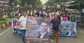 বগুড়া বিশ্ববিদ্যালয় বিল পাস হওয়ায় ছাত্রদলের আনন্দ মিছিল