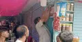 বগুড়ায় বকেয়া আদায়ে ফল মার্কেটে সিটি করপোরেশনের অভিযান