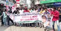 মুখোশ পরে নিষিদ্ধ ছাত্রলীগের ঝটিকা মিছিল