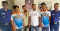 গরুর হাটে চাঁদা দাবি করে গ্ৰেফতার ৪