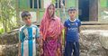 মা ঘরছাড়া বাবা কবরে, দাদির ভিক্ষাই সম্বল দুই ভাইয়ের