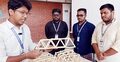 তিন বিশ্ববিদ্যালয়ের শিক্ষার্থীদের ব্রিজ তৈরির প্রতিযোগিতা