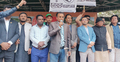 নৌকার প্রার্থীকে বর্জন করে আওয়ামী লীগের একাংশের সমাবেশ