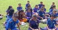 ভবন সংকটে খোলা আকাশের নিচে ক্লাস, দুর্ভোগে ২০০ শিক্ষার্থী