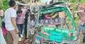 কাভার্ড ভ্যান-সিএনজির মুখোমুখি সংঘর্ষে প্রাণ গেল দুই বোনসহ তিনজনের