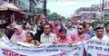 আমানত ফেরতের দাবিতে একীভূত ৫ ব্যাংকের গ্রাহকদের বিক্ষোভ