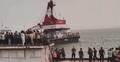 Bus plunges into Padma while boarding ferry, passengers feared lost