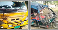 মাছবোঝাই ট্রাকের ধাক্কায় ইজিবাইকের ২ যাত্রী নিহত
