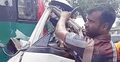 ফরিদপুরে বাস-অ্যাম্বুলেন্সের মুখোমুখি সংঘর্ষ, নিহত ৫