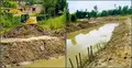 ৭৭ লাখ টাকার খাল খনন প্রকল্প: কাগজে শ্রমিক মাঠে ভেকু