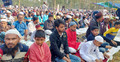 গাইবান্ধায় তিনদিনের ইজতেমায় মুসল্লিদের ঢল