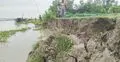 গাইবান্ধায় নদ-নদীর পানি কমছে, শুরু হয়েছে ভাঙন