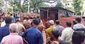 গাইবান্ধায় রেল স্টেশনে উচ্ছেদ অভিযান, ‘লোক দেখানো’ বলছেন স্থানীয়রা