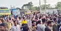 পরিবহন শ্রমিককে পুলিশের মারধর, প্রতিবাদে ঢাকা-ময়মনসিংহ মহাসড়কে বিক্ষোভ