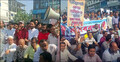 গাজীপুর-৬ আসন পুনর্বহালের দাবিতে ঢাকা-ময়মনসিংহ মহাসড়ক অবরোধ
