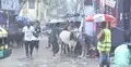 কোরবানির হাটে বৃষ্টির হানা, বিপাকে গরুর ব্যাপারীরা