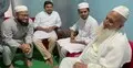 দোয়া নিতে হেফাজত আমিরের মাদরাসায় আসিফ মাহমুদ