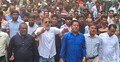 বাজেটকে স্বাগত জানিয়ে স্বেচ্ছাসেবক দলের আনন্দ মিছিল
