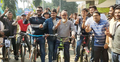 নৌকার প্রচারণায় তারুণ্যের সাইকেল র‌্যালি