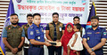 হারিয়ে যাওয়া ৯১ মোবাইল ফোন ফিরিয়ে দিলো পুলিশ