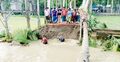 যমুনার পানিতে ভেঙে গেলো সড়ক, দুর্ভোগে ১৫ হাজার মানুষ