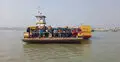 কিশোরগঞ্জে হাওরে ফেরি চলাচল শুরু