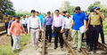 ২ দিন পর ঘটনাস্থল পরিদর্শনে রেল মন্ত্রণালয়ের তদন্ত দল
