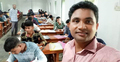পরীক্ষা কক্ষে সেলফি তুলে ফেসবুকে পোস্ট করলেন মেডিকেল টিমের সদস্য