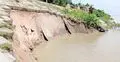 ব্রহ্মপুত্রের ডান তীররক্ষা বাঁধে ফের ধস, আতঙ্কে স্থানীয়রা