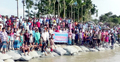 কুড়িগ্রামের ব্রহ্মপুত্র নদের ভাঙনরোধে স্থায়ী বাঁধ নির্মাণের দাবি