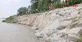 ১৫ দিনের ব্যবধানে তীর রক্ষা বাঁধে ফের ধস, ব্রহ্মপুত্র পাড়ে আতঙ্ক