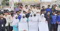 লক্ষ্মীপুরে এইচএসসি পরীক্ষার্থীদের বিক্ষোভ