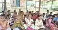 মন্দিরের বারান্দায় পাঠদান, টিনশেডের আশ্বাসেও নেই উদ্যোগ