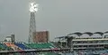 ফ্লাডলাইটের আলো কমায় খেলা বন্ধ!