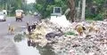 পৌরসভায় নেই ডাম্পিং স্টেশন, সড়কের পাশেই ফেলা হচ্ছে ময়লা
