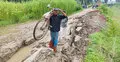 মাগুরায় নদীগর্ভে বিলীন হচ্ছে সড়ক, ঝুঁকিতে ১০ হাজার মানুষ