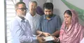 রিয়া গোপের পরিবারকে নাসিক প্রশাসকের আর্থিক অনুদান