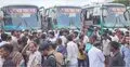 বাস আটকে বিএনপি নেতার ৫ লাখ টাকা চাঁদা দাবি, প্রতিবাদে ধর্মঘট