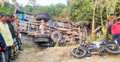 মোটরসাইকেল নিয়ন্ত্রণ হারিয়ে ট্রাকের সামনে, নিহত ১