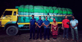 পাচারের সময় ট্রাকভর্তি ৬৬৭ বস্তা সরকারি চাল জব্দ, আটক ২