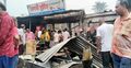 নীলফামারীতে অগ্নিকাণ্ড, ৫ ব্যবসা প্রতিষ্ঠান পুড়ে ছাই