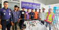 নোয়াখালীতে অস্ত্রসহ ৮ ডাকাত গ্রেফতার