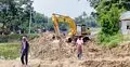 পাবনায় খাল খননে অনিয়মের অভিযোগ, হুমকির মুখে শতাধিক বসতবাড়ি