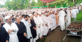 যুবদল সভাপতির মায়ের দাফন সম্পন্ন