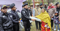 নীলফামারীতে শীতার্তদের মাঝে র‌্যাবের শীতবস্ত্র বিতরণ