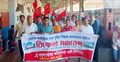 রেলের ভাড়া বৃদ্ধি, প্রত্যাহারের দাবিতে গাইবান্ধায় বিক্ষোভ