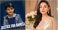 মৃত ধর্ষিতার জানাজার আগে ধর্ষকের বিচার চান তমা মির্জা