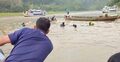 কাপ্তাই হ্রদে লঞ্চের ধাক্কায় নৌকাডুবি
