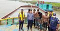 মেঘনা থেকে বালু উত্তোলন, গ্রেফতার ৮